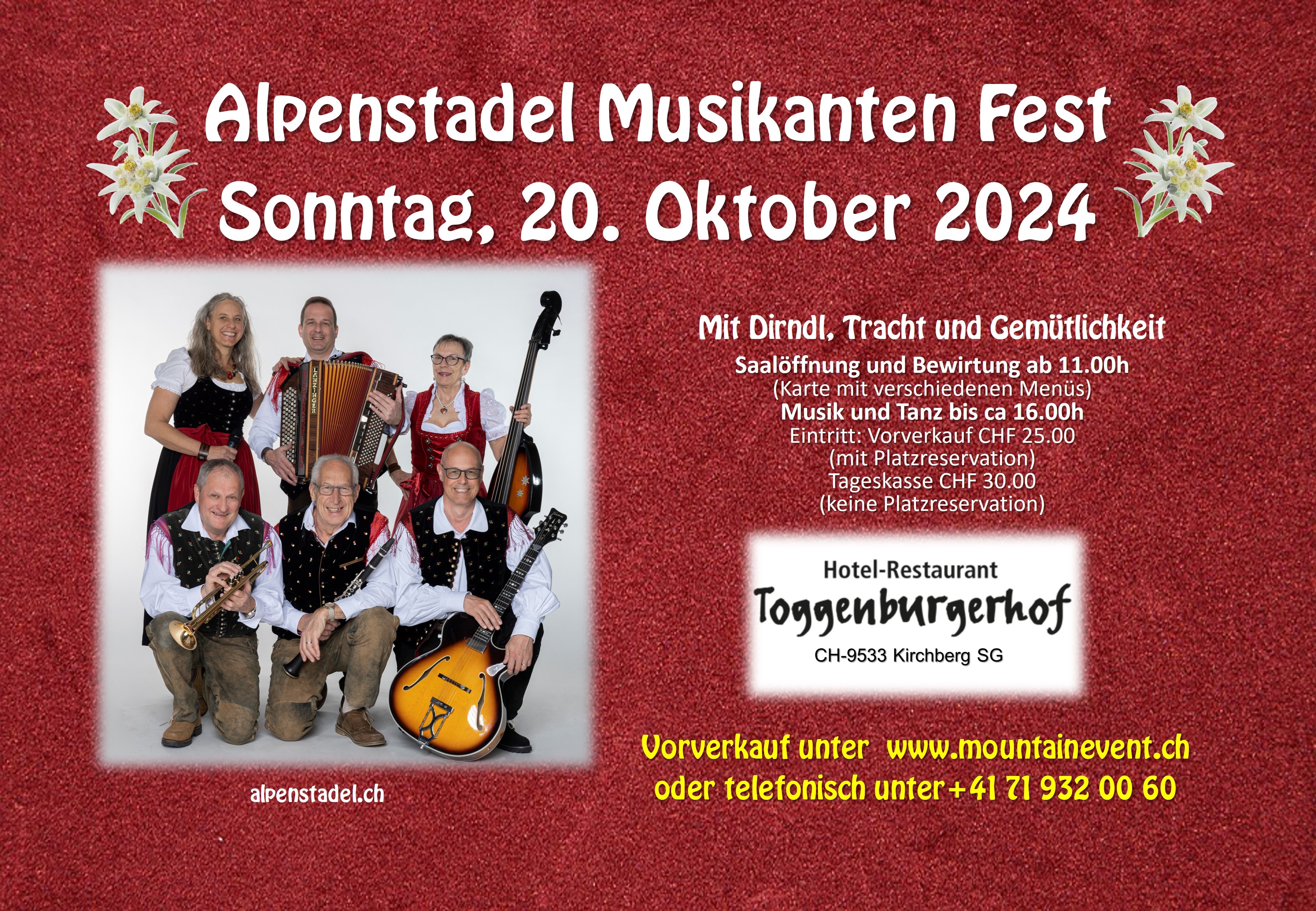 Alpenstadel Musikanten Fest